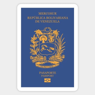 Venezuelan passport Magnet